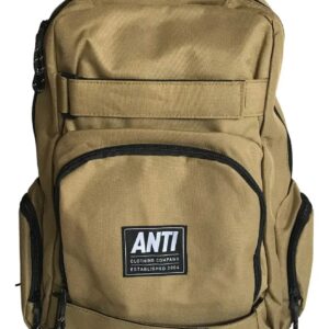 Mochila Antifashion Porta Skateboard Olivo