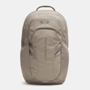 Mochila Under Armour Hustle 6.0 Pro Beige Liso