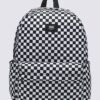 Mochila Vans Old Skool Cuadros Negro/Blanco