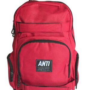Mochila Antifashion Porta Skateboard Candy Red
