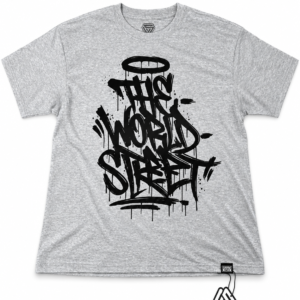 Playera World Street logo Graffiti