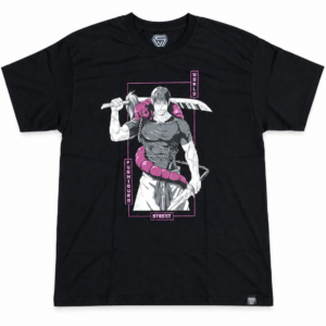 Playera World Street Fushiguro Negra