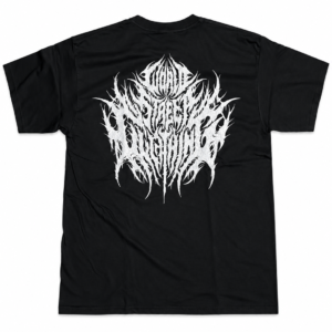Playera World Street White Metal Negra