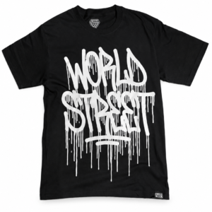 Playera World Street Graffiti Negra