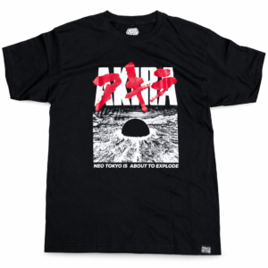 Playera World Street Akira Negra