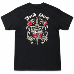 Playera World Street Tiger Dagger Negra