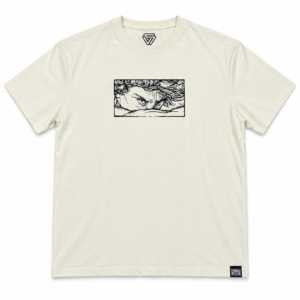 Playera World Street Manga Cream