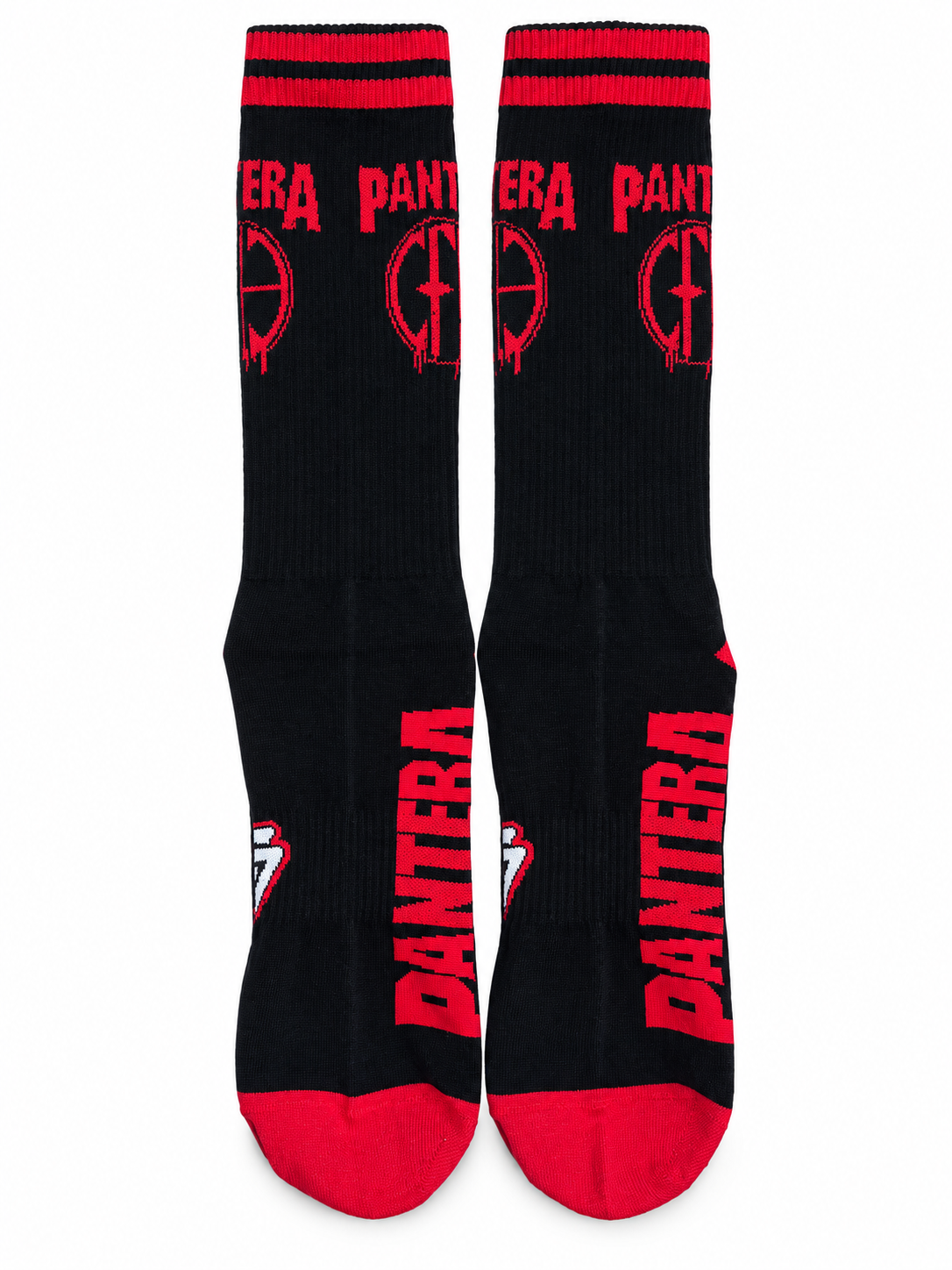 Calcetines World Street Pantera Black & Red