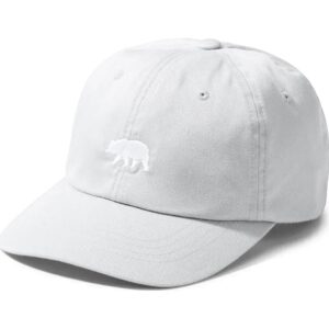 Gorra The North Face California Republic Blanca con Oso Bordado
