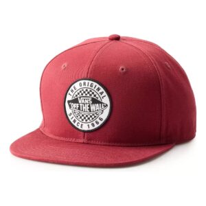 Gorra Vans Snapback Roja con Parche Off The Wall